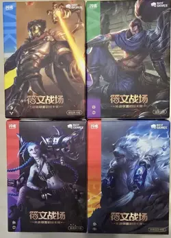 League of Legends Card Game Chinese Arcane Exclusive Start Deck Set 4 Characters - Image 1