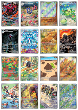 Pokemon Scarlet & Violet Illustration Rare Full Art Holo Cards NM - MT You Pick! - Image 1
