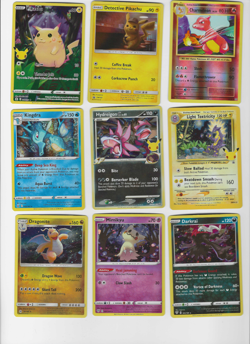 Lot of (100) Pokemon Holo Rare Reverse Holo Cards Sword & Shield Era NP - Image 2