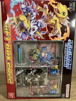 Bandai Digimon CCG Card Game Gift Box Veemon Wormmon - Image 1