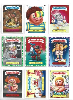 Lot of (21) Garbage Pail Kids 2021 Food Fight Cards NM - Mint Green Purple - Image 1