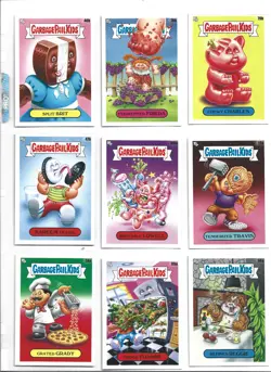 Lot of (21) Garbage Pail Kids 2021 Food Fight Cards NM - Mint Green Purple - Image 2