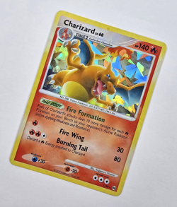 Charizard LV. 60 Arceus Cracked Ice Holo 1/99 Pokemon TCG 2009 Card MP - Image 4
