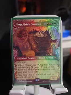 Hugs, Grisly Guardian (Showcase) Bloomburrow Foil - Image 1