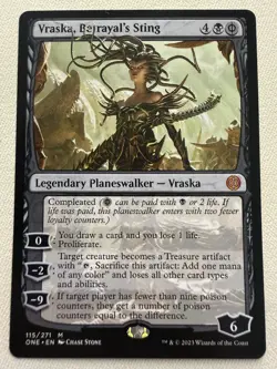 Vraska, Betrayal’s Sting - ONE Mythic Planeswalker MTG NM EDH ?? - Image 1