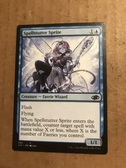 MTG - Spellstutter Sprite - 065- Common - Jumpstart 2022 - NM/m - Image 1