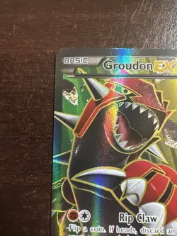 Groudon EX 150/160 LP- Pokemon TCG XY Primal Clash Full Art LP- - Image 2
