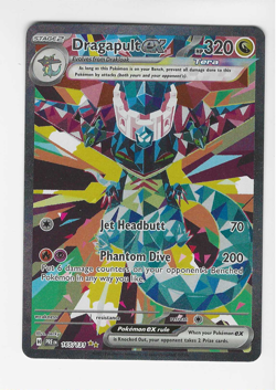 Dragapult ex 2025 Pokemon EN Prismatic Evolutions #165 Special Illustration SIR - Image 1