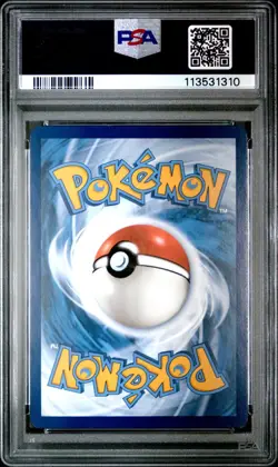 2023 POKEMON OBF EN OBSIDIAN FLAMES 204 HOUNDOUR ILLUSTRATION RARE PSA 8 NM - MT - Image 2