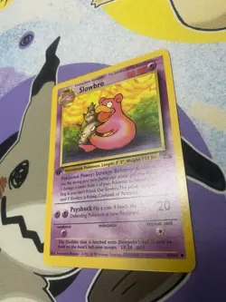 Pokemon TCG 1st Edition Slowbro 43/62 Fossil LP - Image 2