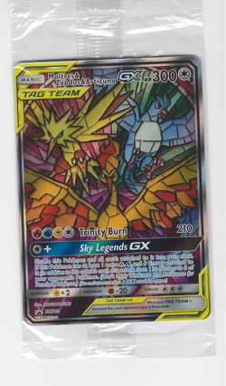 Moltres & Zapdos & Articuno GX #SM210 Pokemon Promo Sun and Moon 2019 Sealed New - Image 1