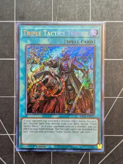 Yugioh! Triple Tactics Thrust - RA03-EN072 - Secret Rare - 1st Edition, NM - Image 1