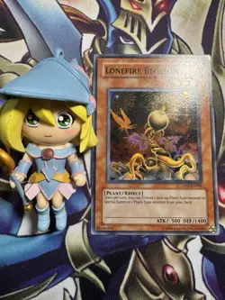 1 X Yu-Gi-Oh! Lonefire Blossom - CP07-EN005 - Super Rare - Champion Pack - VLP!! - Image 1