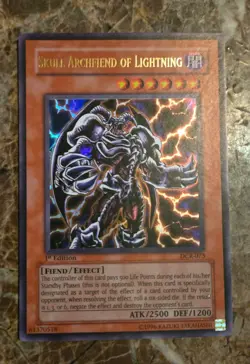Yu Gi Oh! Skull Archfiend of Lightning DCR-073 Dark Crisis-Unlimited - Image 1