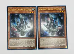 Yugioh! 2x Ancient Gear Statue - MZTM-EN045 - Ultra Rare 1st Edition - Image 1