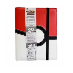 Raccoglitore Ultra Pro Premium Binder 9 Tasche 360 card POKEBALL Pokemon - Image 1