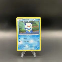 Oshawott 27/114 - Black & White - Holo - TCG Pokemon Card - LP - Image 1