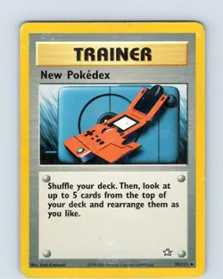 Pokemon New Pokedex Neo Genesis 095/111 Unlimited Uncommon Card WOTC MP-LP - Image 1