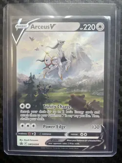 Arceus V SWSH204 SWSH: Sword & Shield Promo Cards Holo - Image 1