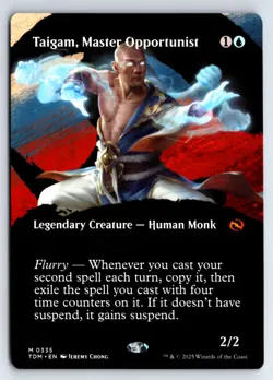 Taigam, Master Opportunist (Borderless) -Tarkir: Dragonstorm - Image 1