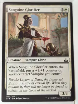 Sanguine Glorifier - Rivals of Ixalan - Magic the Gathering MTG Nice! - Image 1