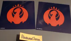 Izzet Magic the Gathering Round Ravnica Guild Kit Sticker x2 - Image 1