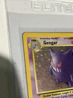 Pokemon Gengar TCG Holo Rare Unlimited Card 5/62 Fossil Vintage - Image 3