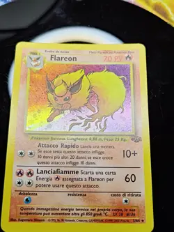 Pokemon Flareon Jungle 3/64 - Ita Ex, Holo , Vintage - Image 2