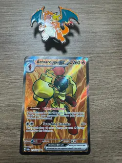 1 X POKEMON Armarouge ex - 218/182 - Full Art - Scarlet & Violet: Paradox Rift - Image 1