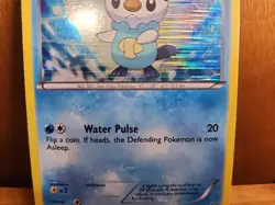 Pokemon Oshawott (Black & White Promos) BW03 Black Star Promo HOLO RARE (LP) - Image 3