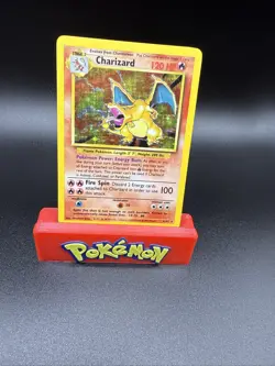 Pokemon TCG 1999 Charizard Base Set Holo Rare - 4/102 - LP - Image 2