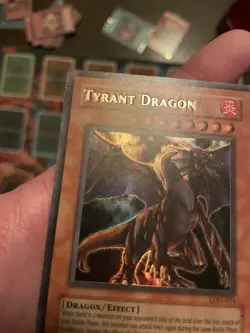 Heavy Stamp Misprint Tyrant Dragon - LOD-034 - Ultra Rare - MP - Image 2