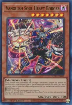 *** VANQUISH SOUL HEAVY BORGER *** 1ST EDITION ULTRA RARE WISU-EN018 YUGIOH! - Image 1