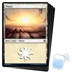 PLAINS (40) X4 Jumpstart Magic MTG MINT CARD - Image 1