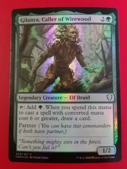 1x Gilanra, Caller of Wirewood | FOIL | Commander Legends | MTG Magic Cards - Image 1