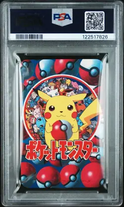 Gengar Haunter Gastly Pokemon Playing Card Poker Televi-Kun 1998 Nintendo PSA 10 - Image 2
