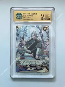 KaYou Naruto TCG CCG Trading Card Senju Tobirama SSP NR-CR-020 CCG 9 Gem Mint - Image 1