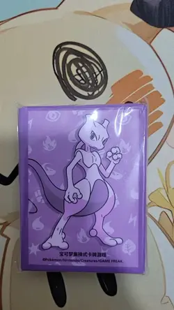 Pokemon S-Chinese 2025 Mewtwo Card Sleeve Set New Sealed - Image 1
