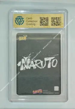 KaYou Naruto CCG Trading Card Uchiha Sasuke NRZ06-SE-013 L5 CCG 9.5 Gem Mint - Image 2