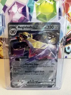 Aegislash ex - 135/182 - Pokemon Paradox Rift Ultra Rare Card NM - Image 1