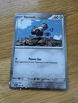 Pokemon TCG Varoom Black Star Promo Holo Card SVP 026 - Image 1