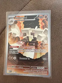 Garganacl Illustration Rare 147/132 Pokemon TCG Mega Evolutions English Card - Image 1