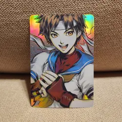 Sakura Street Fighter Goddess Anime Waifu Holo Card Carddass Masters #2 - Image 1