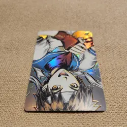 Sakura Street Fighter Goddess Anime Waifu Holo Card Carddass Masters #2 - Image 3