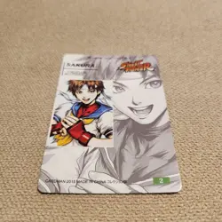 Sakura Street Fighter Goddess Anime Waifu Holo Card Carddass Masters #2 - Image 5