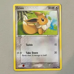 Pokemon Eevee 13/17 Non-Holo Card Pop Series 3 NM - Image 3