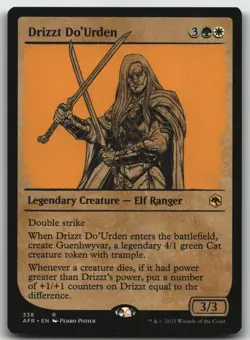 Drizzt Do'Urden (Showcase) R Adventures in the Forgotten Realms 338 LP - Image 1