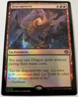 Dracogenesis Tarkir: Dragonstorm Foil Mythic Enchantment #0105 - Image 1