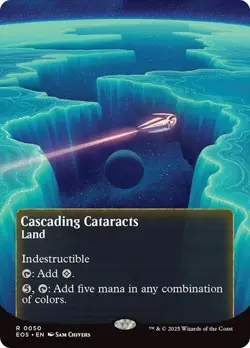 MTG - Cascading Cataracts - Stellar Sights - Edge of Eternities - Magic - Image 1