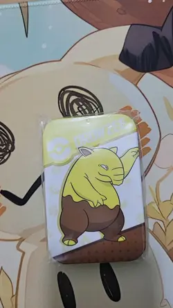 Drowzee Snorlax Iron Damage Counters Case Storage Box Pokemon TCG S-Chinese - Image 1